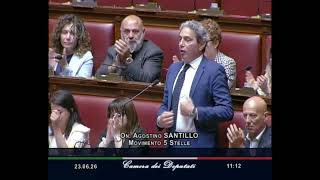 SANTILLO: "NON CI AVETE CAPITO UNA MAZZA! VOTIAMO NO A QUESTA SCHIFEZZA CHE CHIAMATE PIANO CASA"
