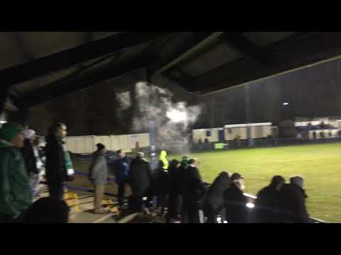 Bognor fans having a good time at tonbridge despite the score line