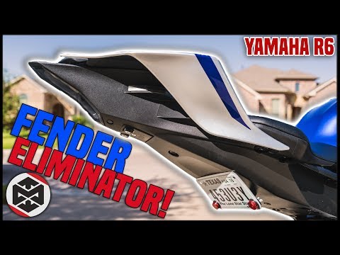 The BEST Fender Eliminator! [Yamaha R6]