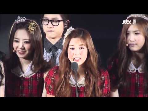 [HD] Award 120119 A Pink - Best Newcomer Artist