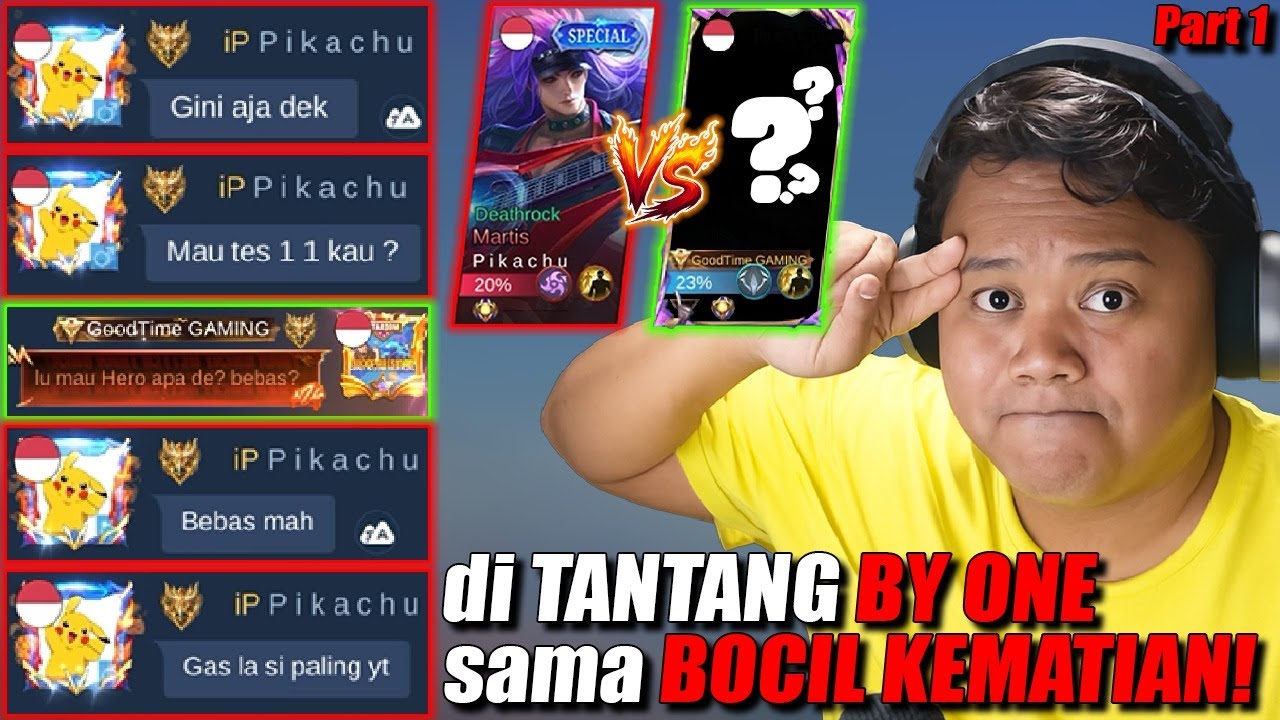 di TANTANG BY ONE 1 VS 1 sama BOCIL KEMATIAN! malah ngendok di Tower LEMAHhhhhhHHHHHHH....!