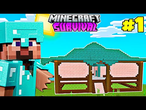 Insane Minecraft PE Survival Ep 1 - OP Iron Armour in Urdu