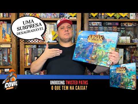 What's in the Box? Unboxing Twisted Paths (The Lost Ruins of Arnak)