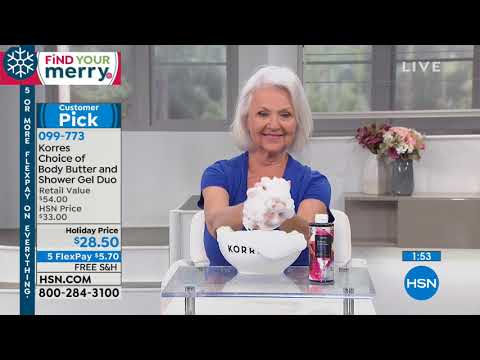 HSN | KORRES Beauty Gifts 09.30.2018 - 03 PM