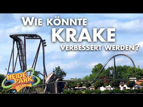 Wie könnte KRAKE verbessert werden? | Heide Park | Verbesserung von Achterbahnen