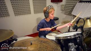 Gijs Timmer - Survivor - Eye of the Tiger (Drum Cover)