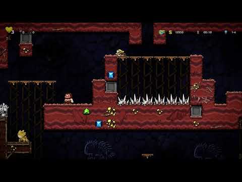 Spelunky 2 with Friends (31st Oct. 2020 Daily Challenge at 57:45, Black Market was fun... $110750 :)