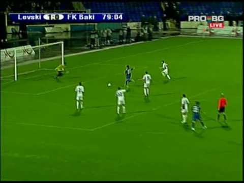 Levski - Baki 2:0 (5.08.2009) CL 3rd Qualifying Round