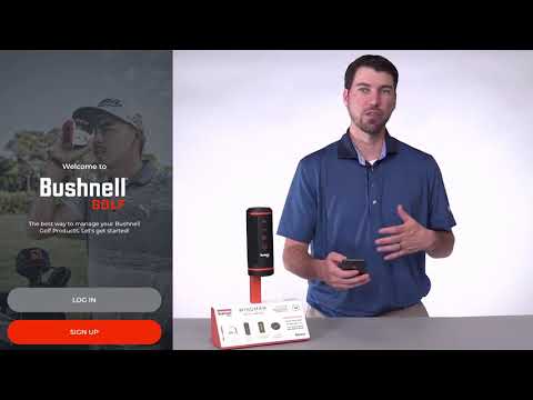 Part of a video titled How to Register Your Bushnell Wingman Using iPhone - YouTube