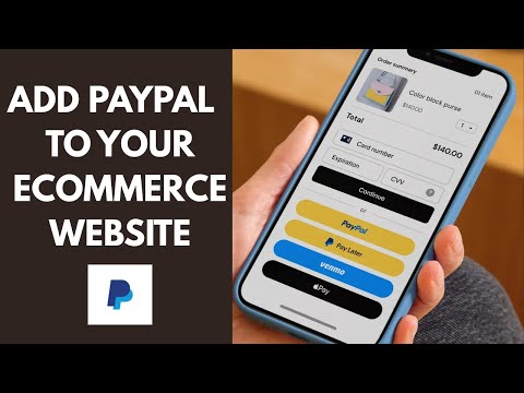 How to Link PayPal to Your Ecommerce Website ✅ Easy Setup for Online Payments