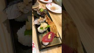 🇯🇵 Just landed in Japan! 1st stop: sushi. 🍣 #travel #japan #sushi #sushitrain #travel #australia