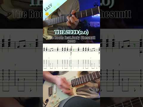 The Seed(2.0) -The Roots feat. Cody Chesnutt- guitar riff(+TAB) @luka_r_guitarist