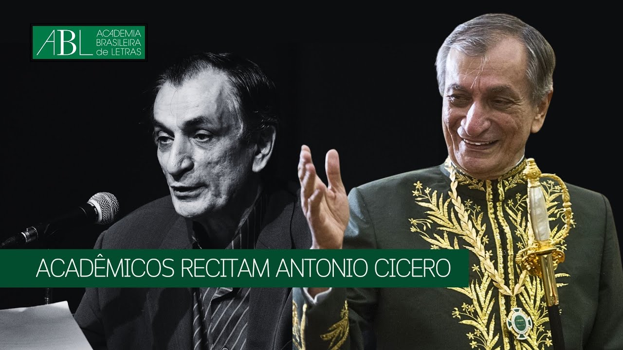 Acadêmicos recitam Antonio Cicero