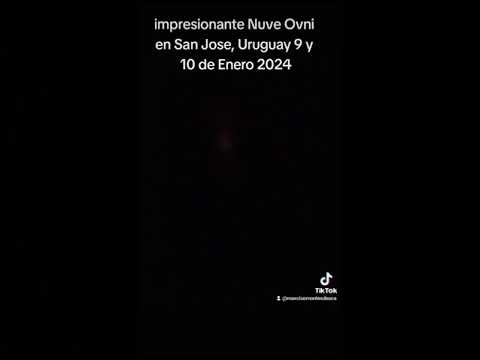 Ovni escondido como nube de tormemta 9 y 10  de Enero 2024 Uruguay; San Jose de Mayo,zona Juan Soler