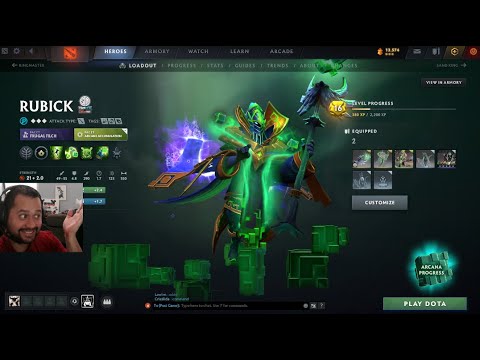 Mastering Rubick - Spam Spell Steal 7.37d Ranked 1 Archon Dota 2 Gameplay Pro Breakdown Support Main