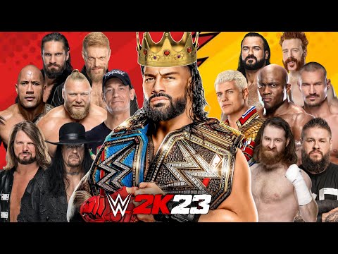 WWE 2K23 Live Who Will Dethrone KING Roman Reigns - WWE 2K23 Live Stream