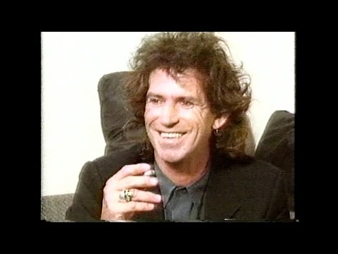 Keith Richards MTV 1988
