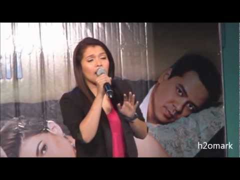 kz sings  at sky dome 25/11/2012 a beautiful affair fan show