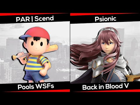 PAR | Scend (Ness) vs. Psionic (Lucina) - Back in Blood V - SSBU Pools WSFs