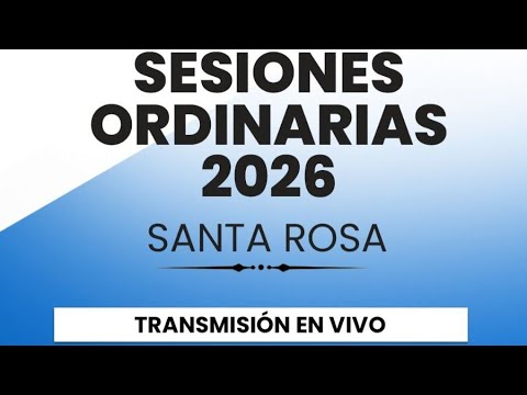 Apertura Sesiones Ordinarias - HCD Santa Rosa Corrientes