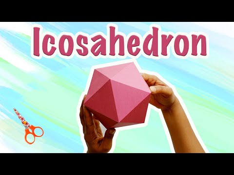 image-How is the volume of icosahedron derived?
