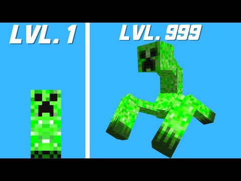CREEPER ROOKIE vs BOSS LVL 1 vs LVL 999 IN DEATHRUN - ANIMAL REVOLT BATTLE SIMULATOR