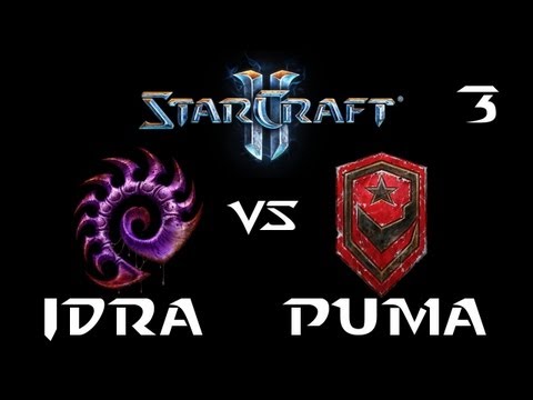 StarCraft 2 - IdrA [Z] vs PuMa [T] G3 (Commentary)
