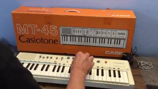 Video thumbnail for Casiotone MT-45 Keyboard by Steven Schultz