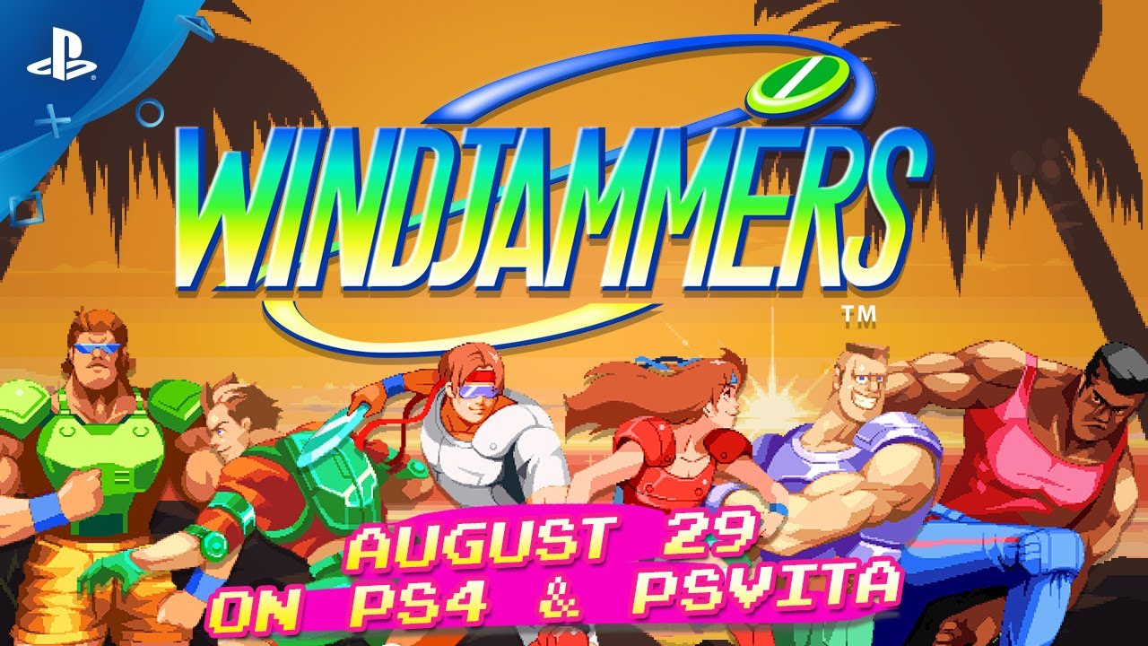 Windjammers Arrives 29th August on PS4, PS Vita