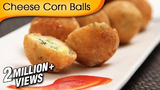 Cheese Corn Balls | Quick Easy To Make Party Appetizer Recipe By Ruchi Bharani