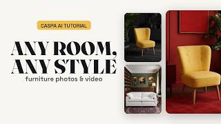 Furniture Product Photography With Caspa AI (Full Tutorial)