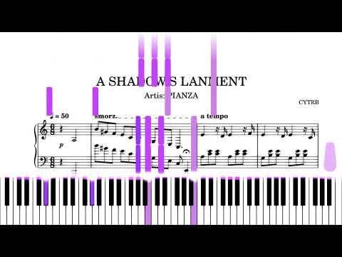 A SHADOW'S LANMENT | Piano with Sheet PDF + MIDI