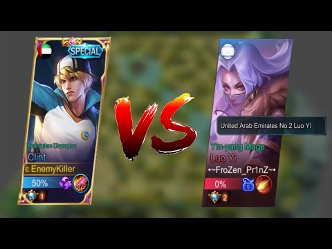 Top Global Clint Vs Top Global Luo Yi Intense Match Epic Comeback Clint Gameplay