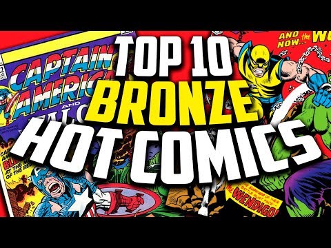 Top 10 ALL TIME BRONZE AGE Comic Books - Overstreet 48th Edition 2018