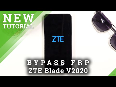 How to Bypass Google Lock on ZTE Blade V2020 - Unlock FRP / Bypass Google Verification