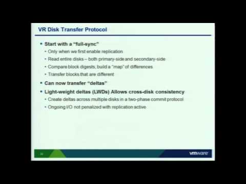 VMworld 2011: BCO1562 - SRM 5.0 & vSphere Replication: Understanding the Use Cases & Implementation