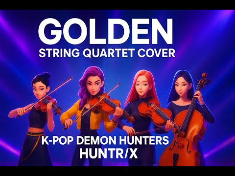 Golden from Demon Hunters (String Quartet)