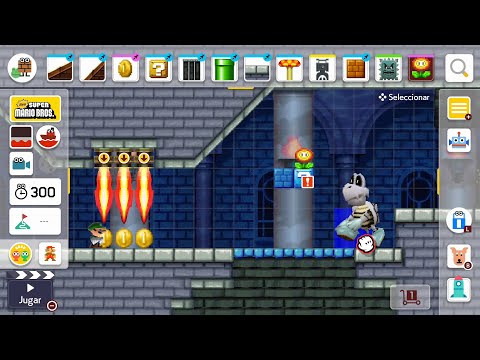 New Super Mario Bros DS Gamestyle in Mario Maker 2 | Preview #2