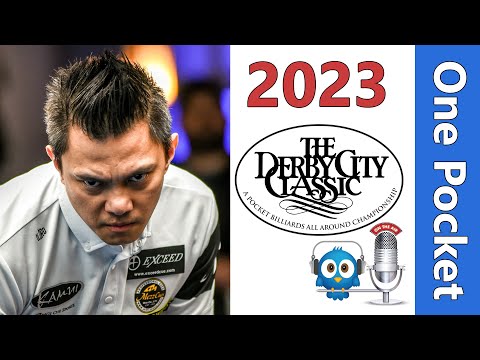 Jeffrey DeLuna vs Roland Garcia - One Pocket - 2023 Derby City Classic rd 3