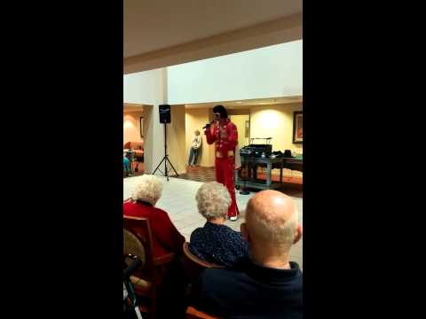 Peace in the Valley - Alan Graveen Elvis tribute performance