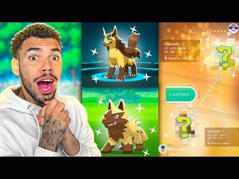 O SHINY DOURADO QUE FALTAVA É FINALMENTE MEU - POKEMON GO  | Cris |