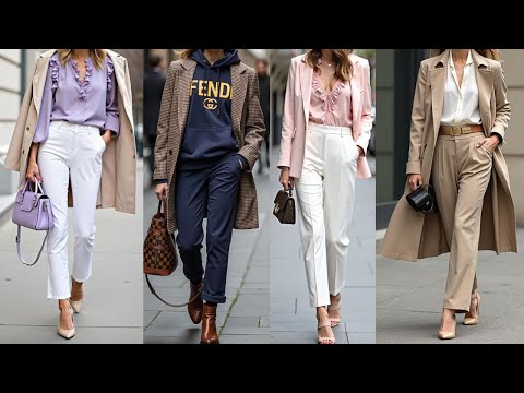 ELEGANT OUTFITS WITH TRENDS 2025 FASHION CLOTHING TRENDS 2025