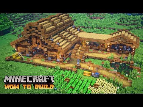 Minecraft: How to Build a Simple Animal Barn