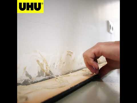 Colle de fixation néoprène beige 37720 ou 37680 Uhu