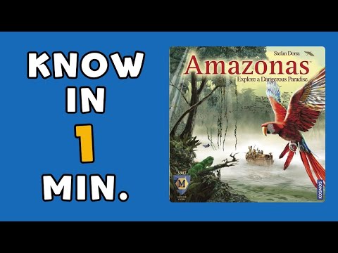Amazonas on BGA! know in 1 min! #boardgames #brettspiele