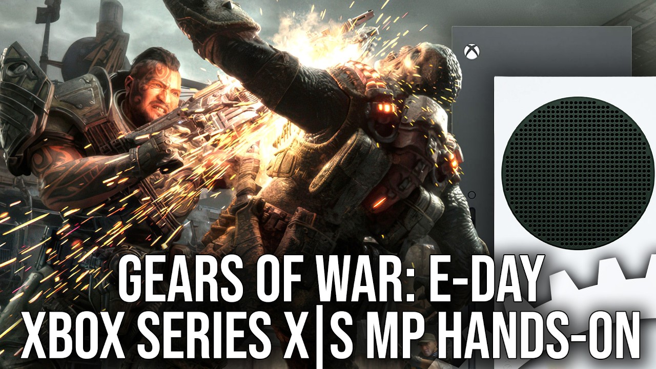Gears of War E-Day Multiplayer Beta: Tech Breakdown + Impressions - Xbox Series X|S Tested