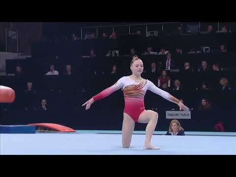 Jade Vansteenkiste 🇧🇪 FX EF 13.233 2019 European Championships