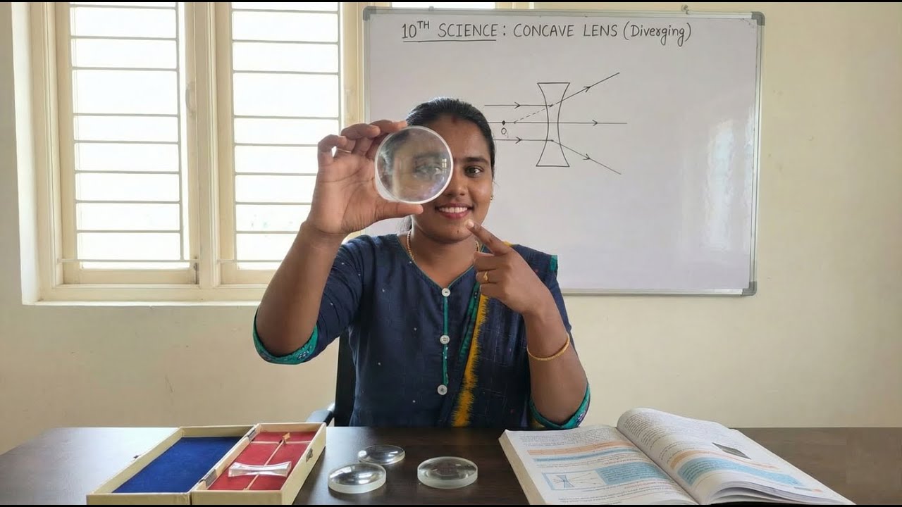 concave lens \10 th science