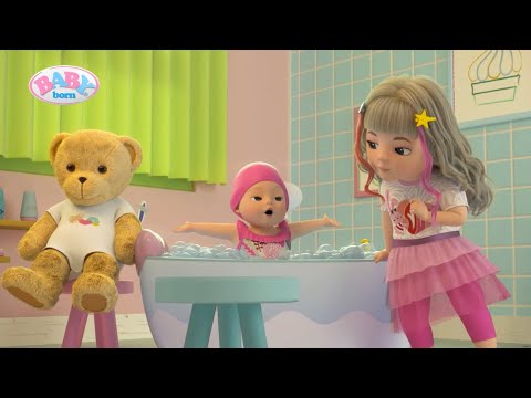 Badespaß für BABY born, Teddy & Berta 🛁🫧 | Staffel 1 Folge 4 | BABY born Serie auf Deutsch