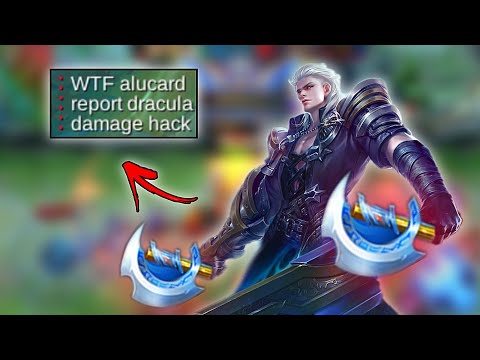 Dracula's Full Damage Build *1 Hit* + *Savage* (Alucard Rank Gameplay) | MLBB